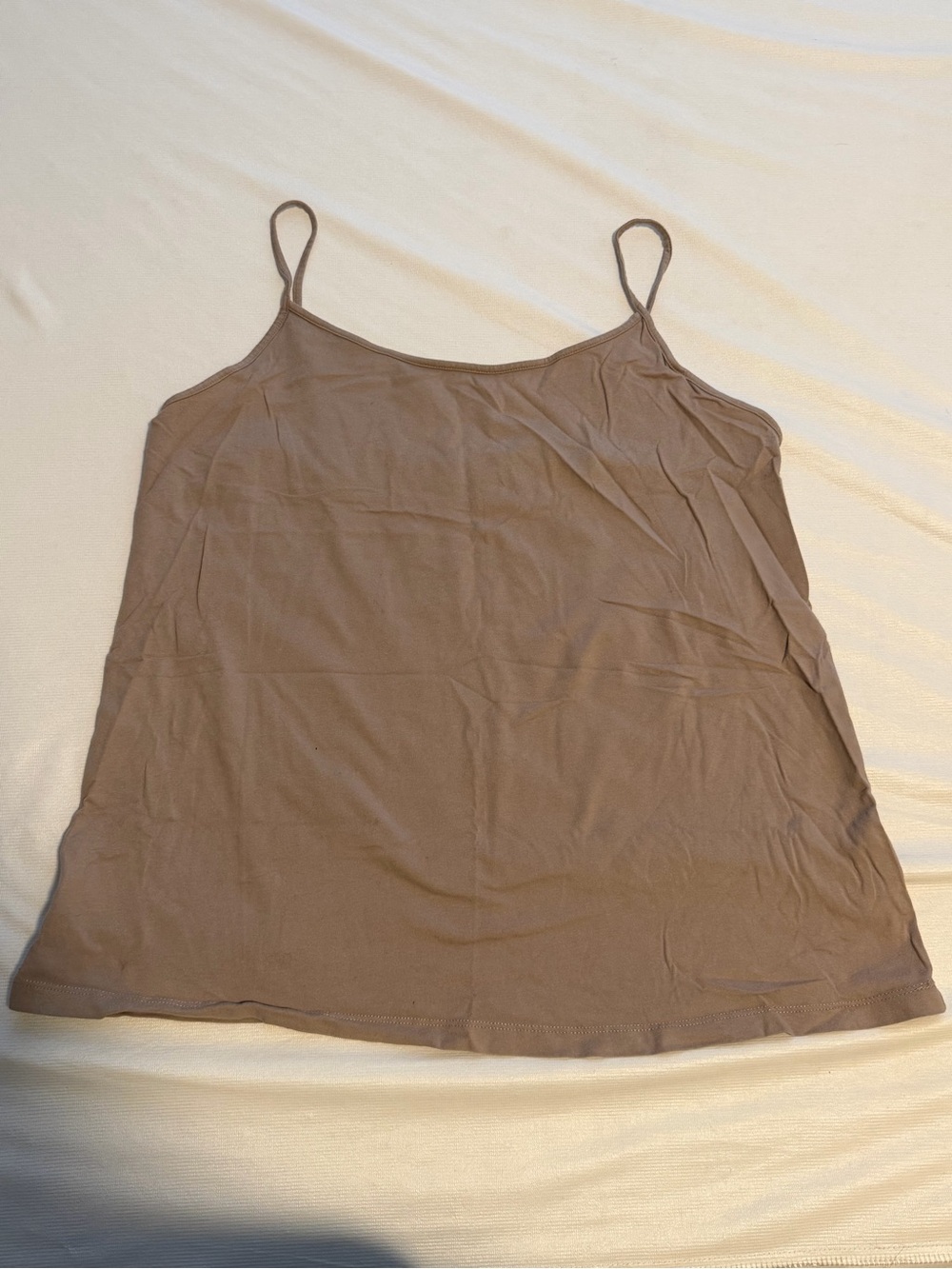 Faded Glory Taupe Spaghetti-Strap Cami